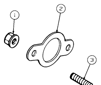 Exhaust Diagram and Parts List for GT2186-44 13A298L710-13A298L712 Cub Cadet Lawn Tractor